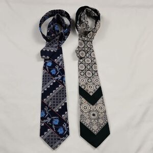 Vtg Andrew's Of Long Island Elegant Ties 54X4.5" Special Occasion Formal Dressy